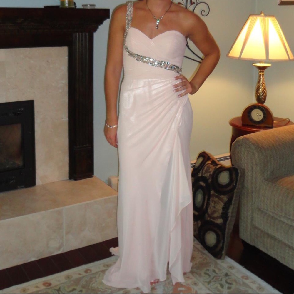 Long Pink Gown